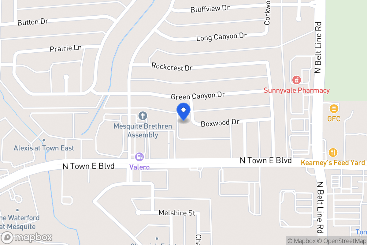 Map of 324 Boxwood Dr