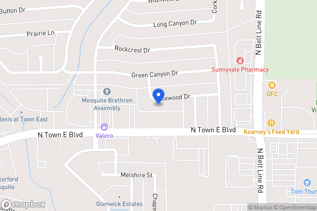 Map of 312 Boxwood Dr