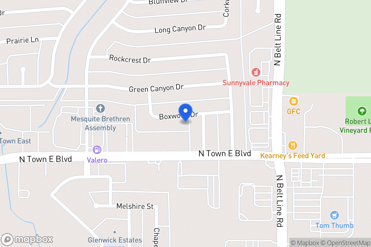Map of 230 Boxwood Dr