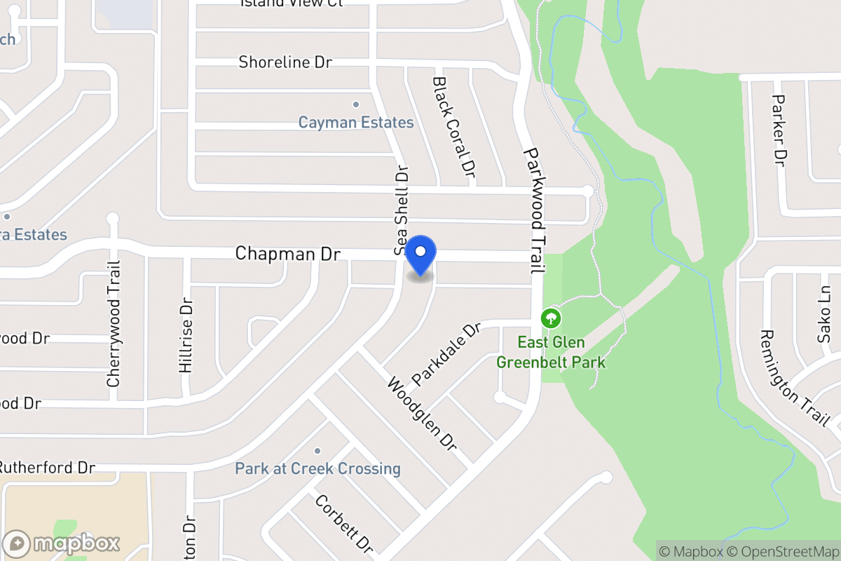 Map of 824 Sea Shell Dr