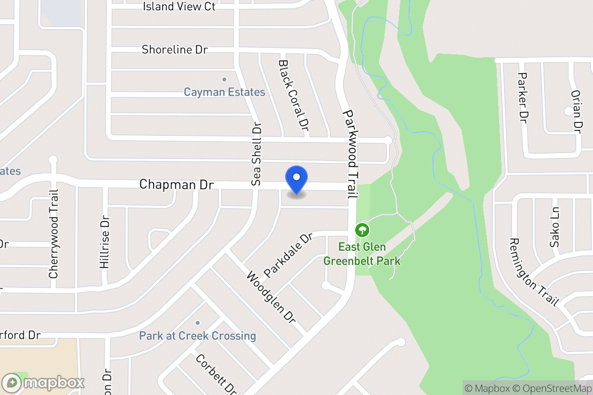 Map of 1912 Chapman Dr