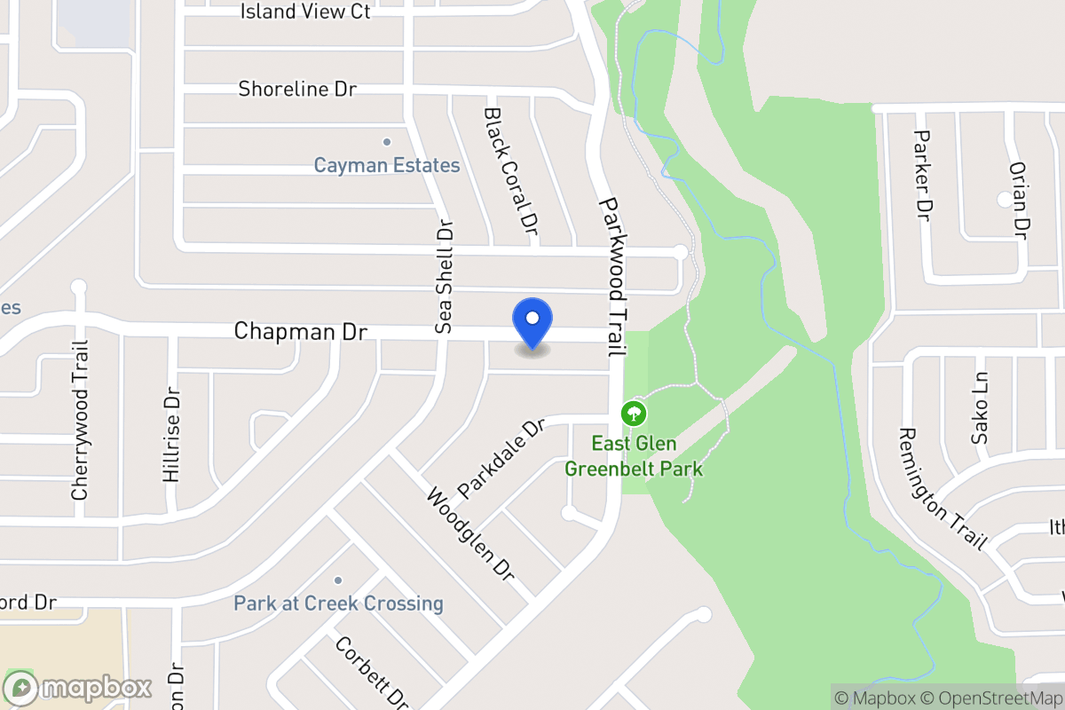 Map of 1916 Chapman Dr