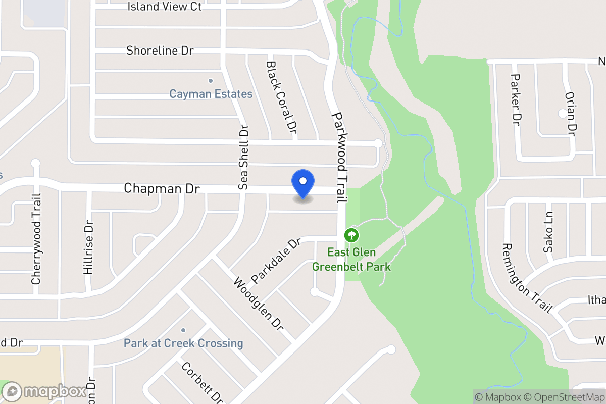 Map of 1920 Chapman Dr
