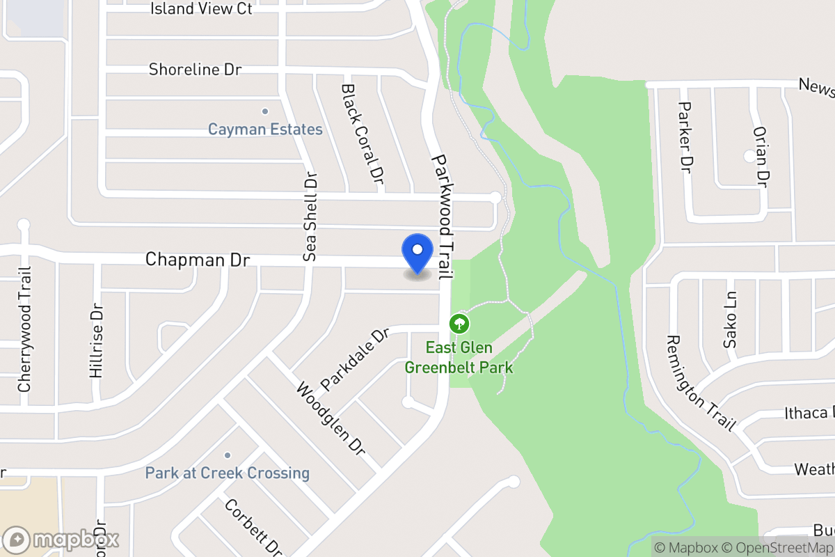 Map of 1928 Chapman Dr