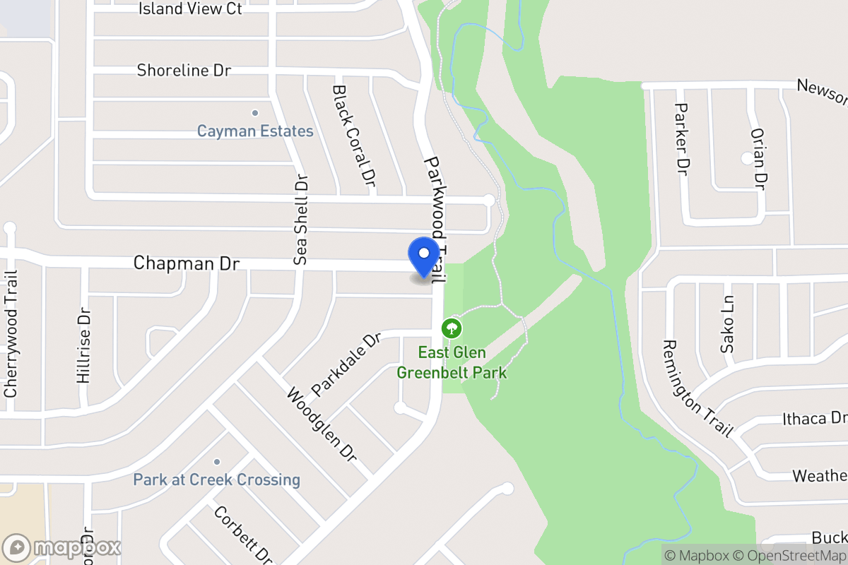 Map of 1932 Chapman Dr