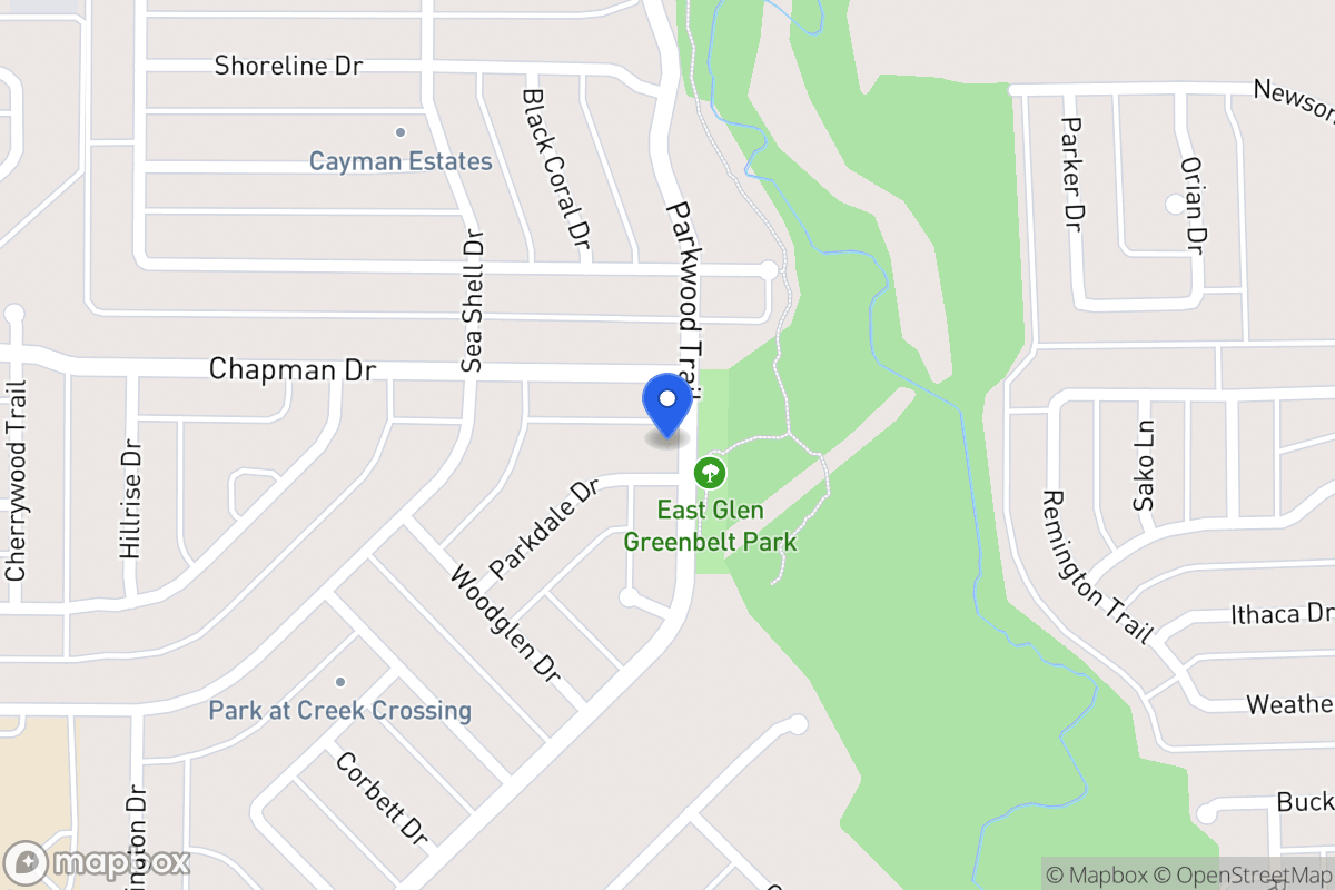 Map of 1945 Parkdale Dr