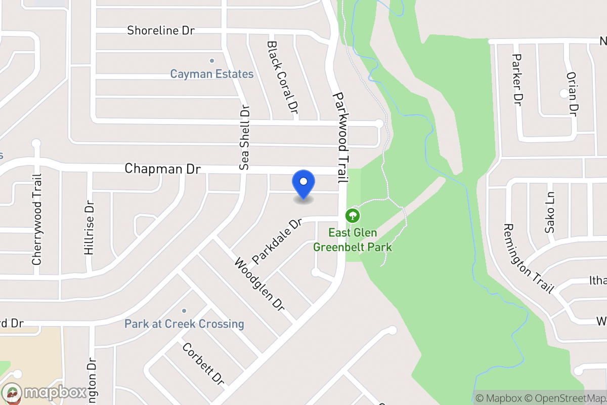 Map of 1933 Parkdale Dr