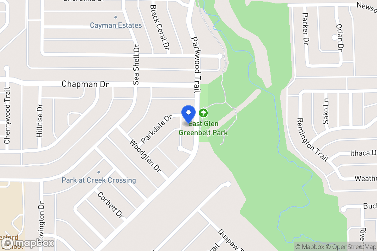Map of 913 Parkwood Trl