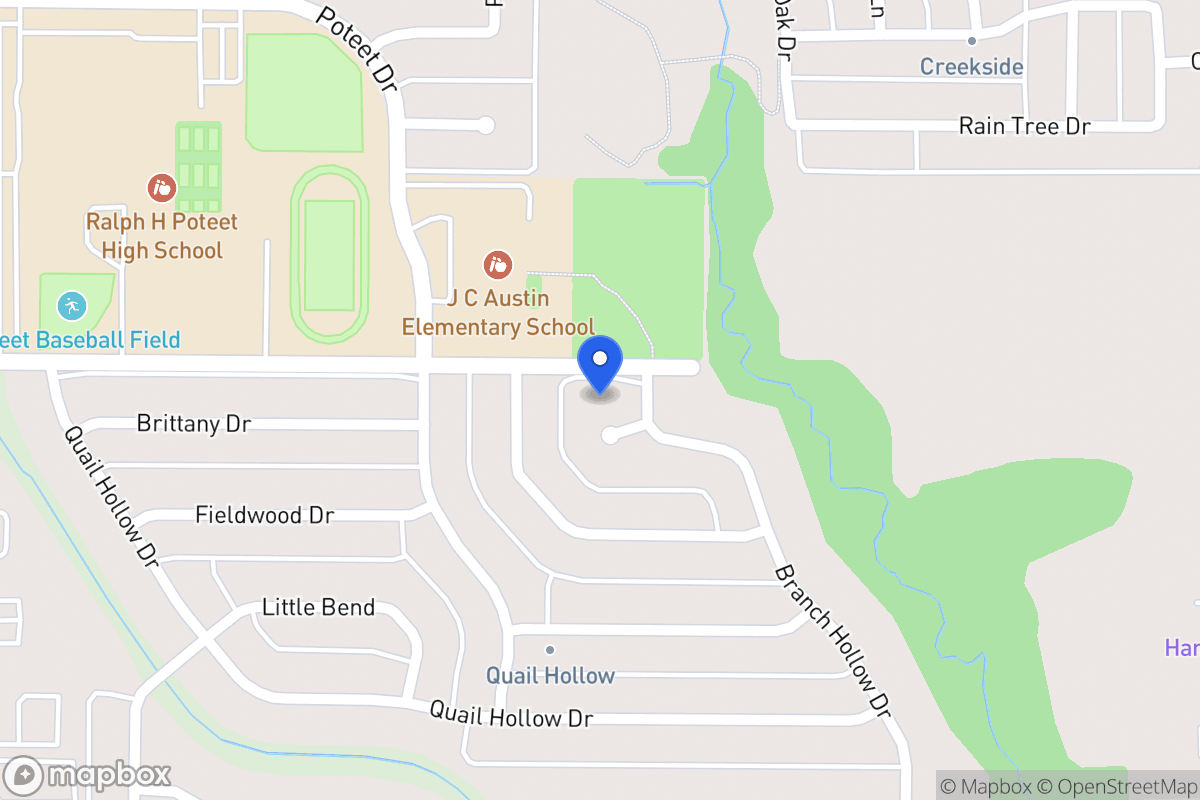 Map of 2945 Branch Hollow Cir