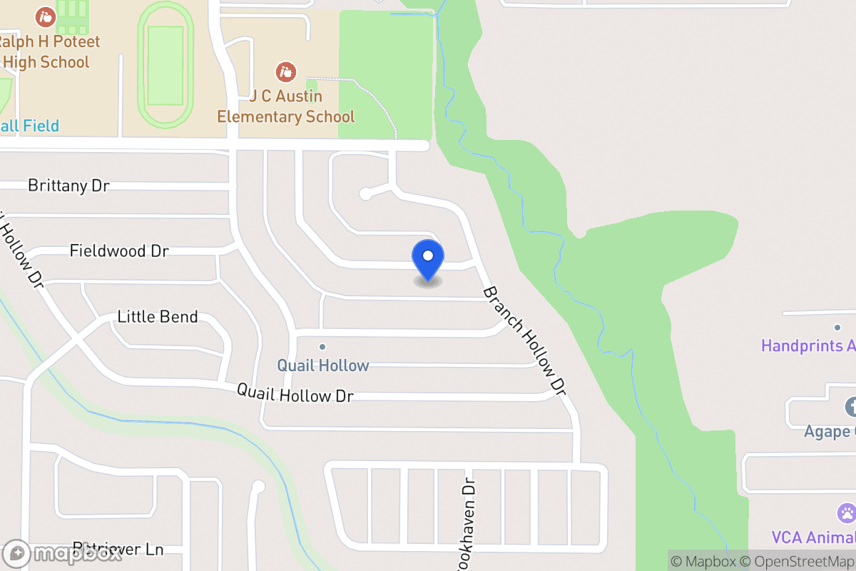 Map of 412 Covey Ln