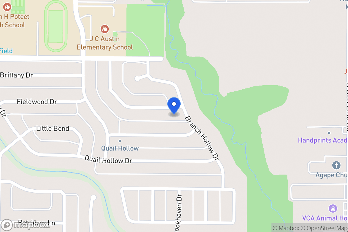 Map of 404 Covey Ln