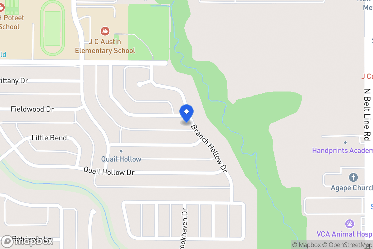 Map of 400 Covey Ln