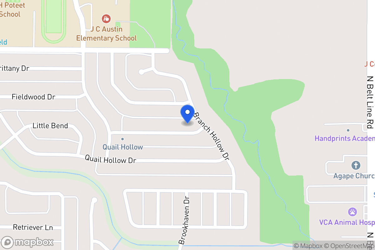 Map of 407 Feather Crest Ln