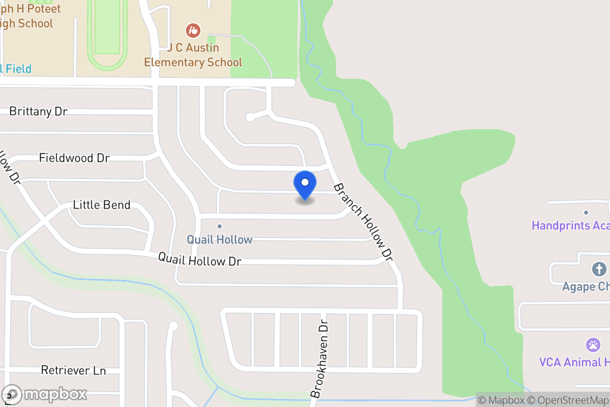 Map of 415 Feather Crest Ln