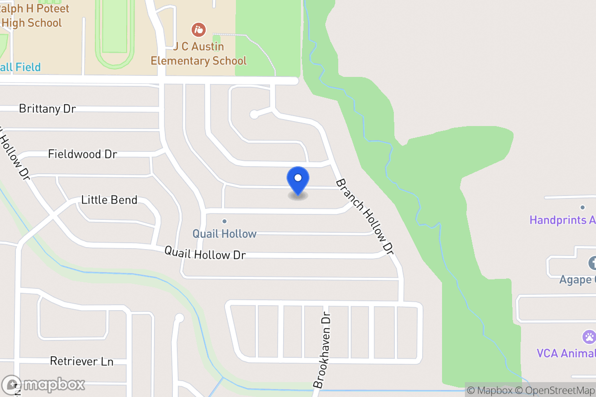 Map of 419 Feather Crest Ln