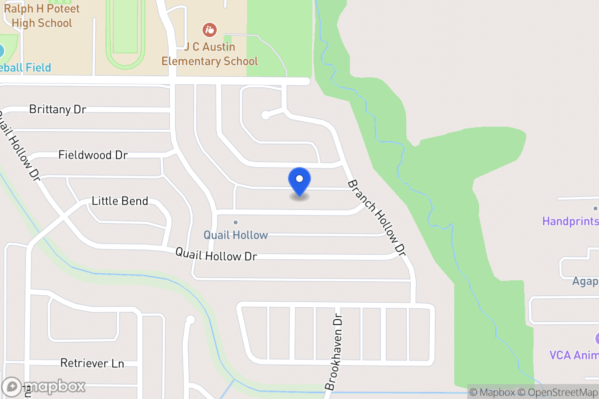 Map of 423 Feather Crest Ln