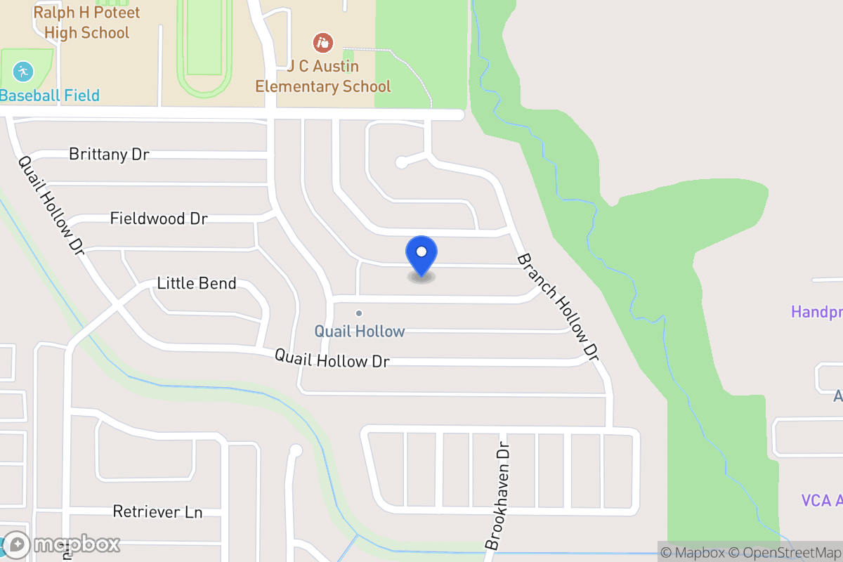 Map of 503 Feather Crest Ln