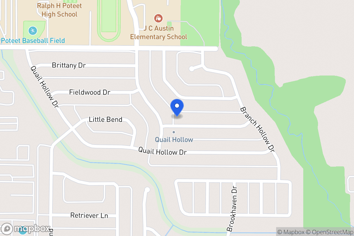 Map of 519 Feather Crest Ln