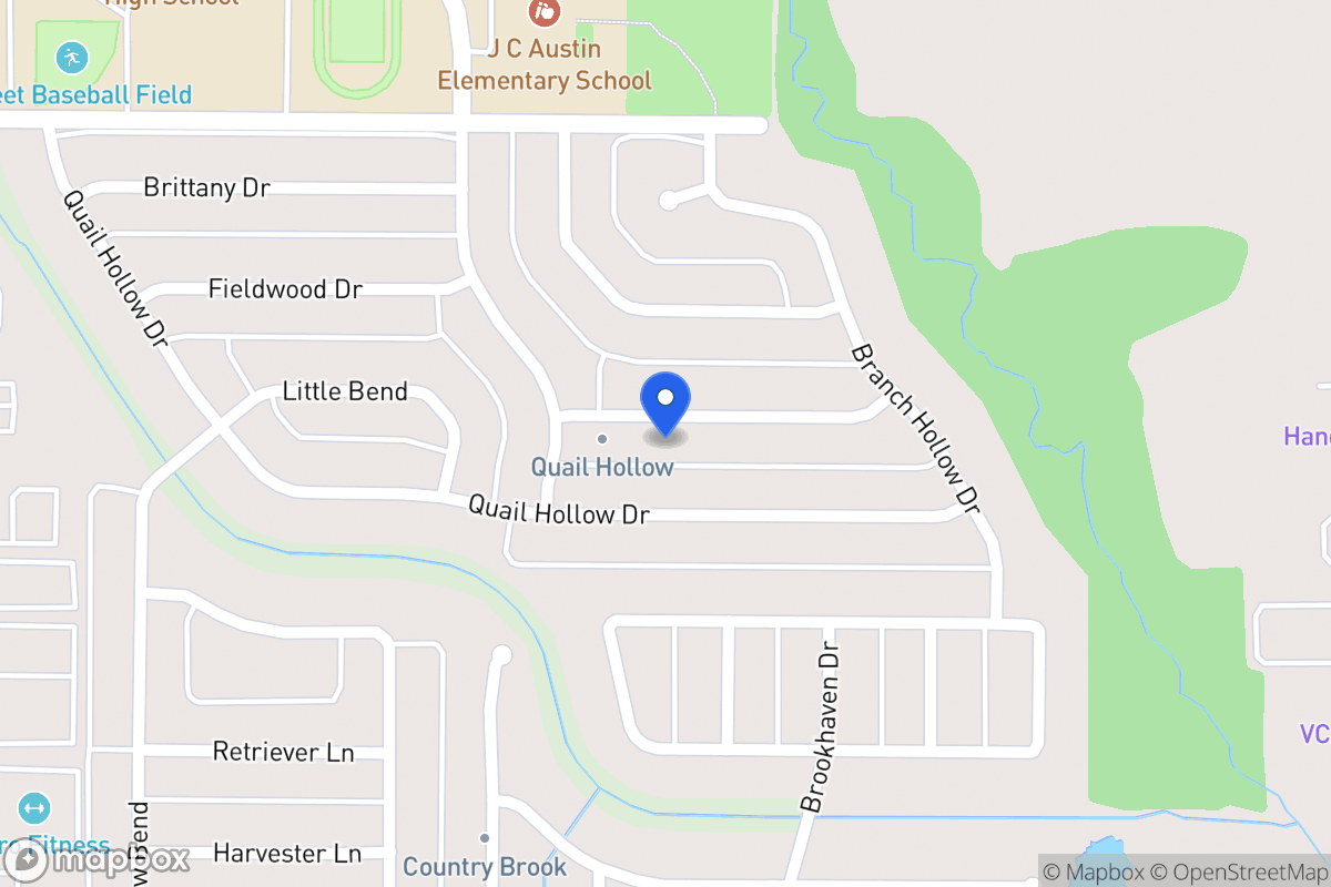 Map of 510 Feather Crest Ln