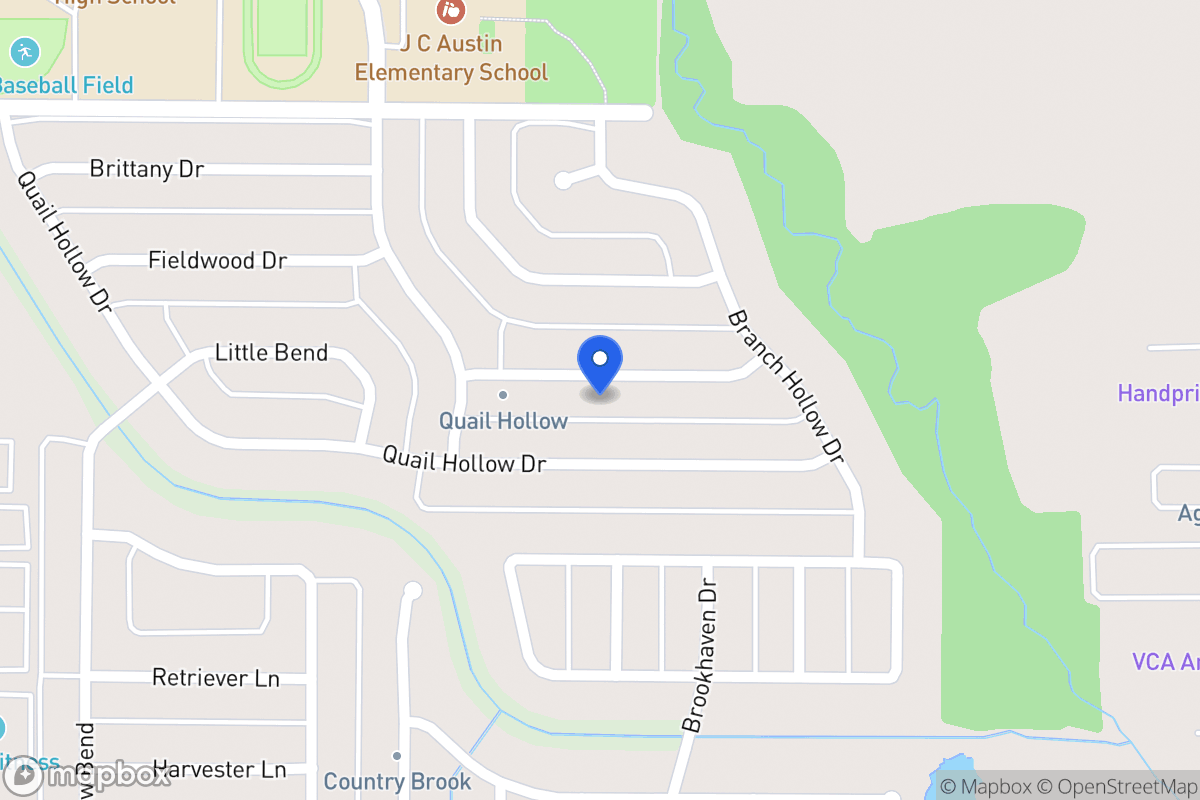 Map of 502 Feather Crest Ln