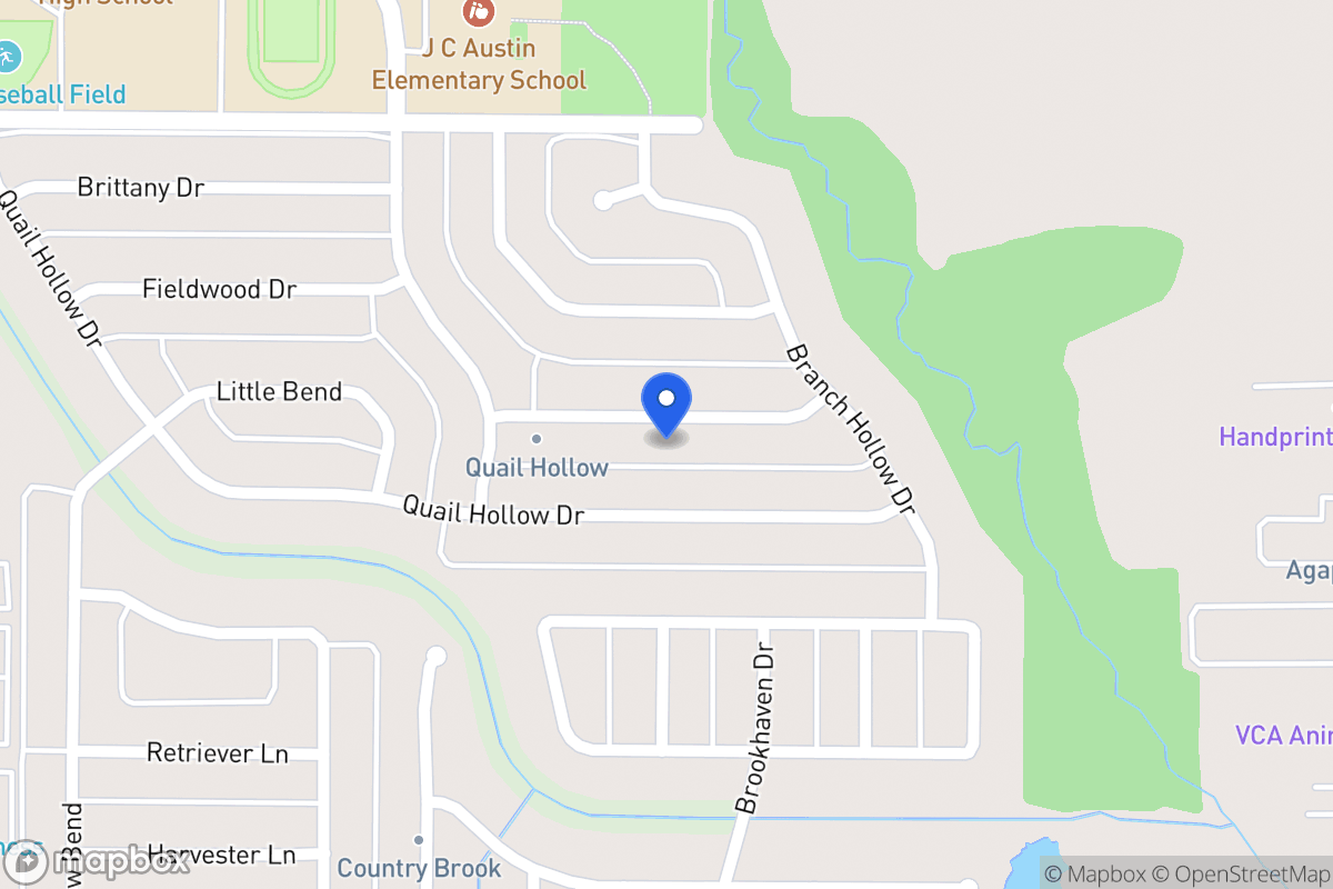 Map of 430 Feather Crest Ln