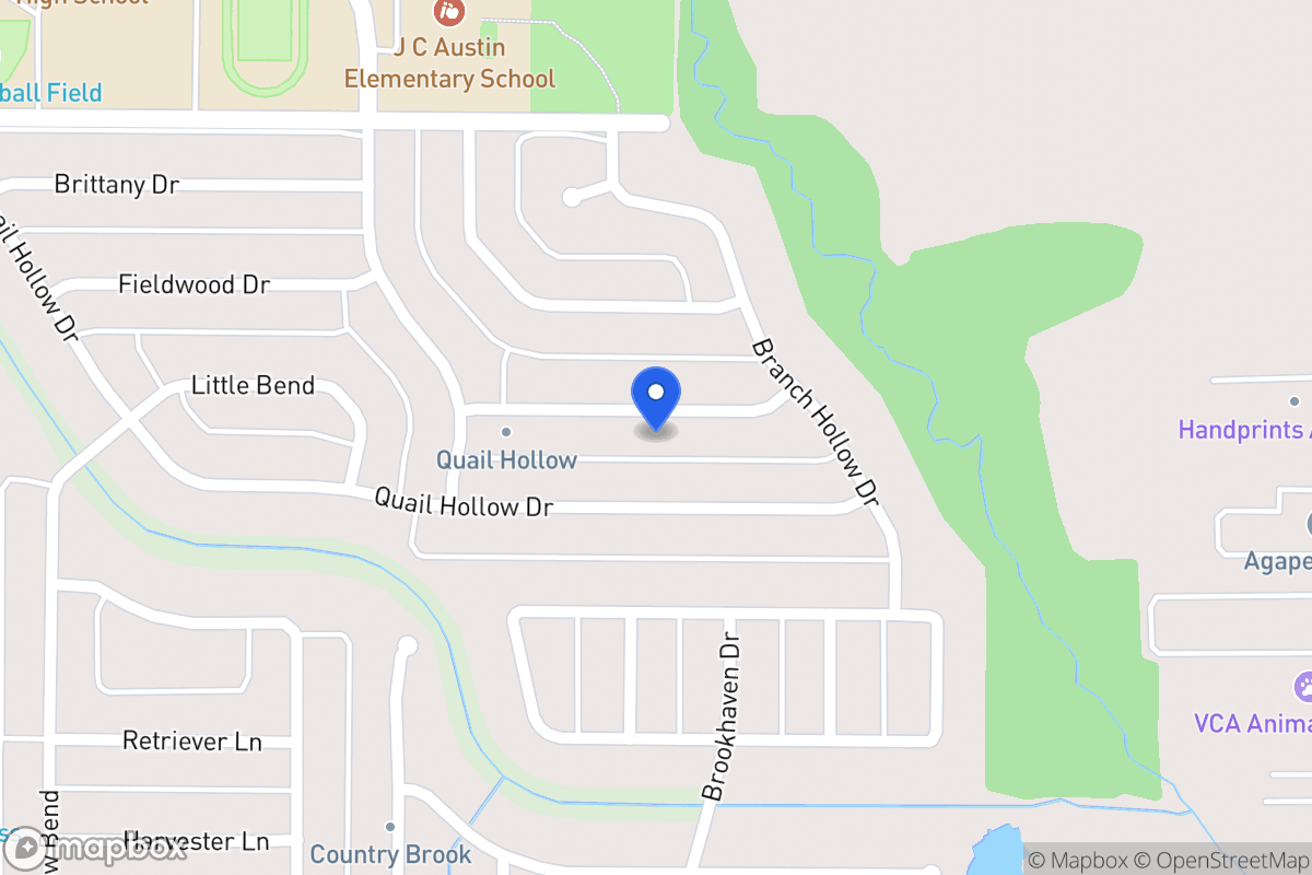 Map of 426 Feather Crest Ln