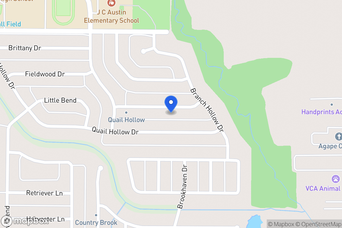 Map of 422 Feather Crest Ln