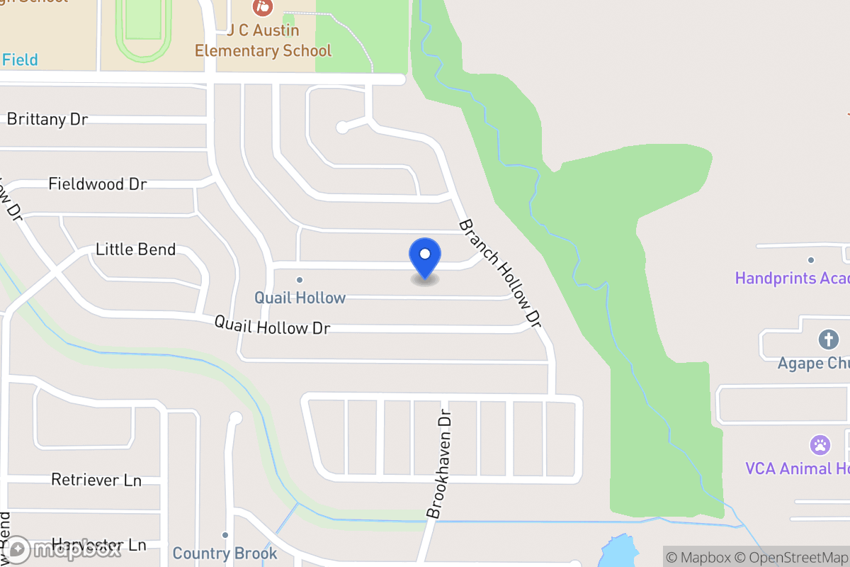 Map of 418 Feather Crest Ln