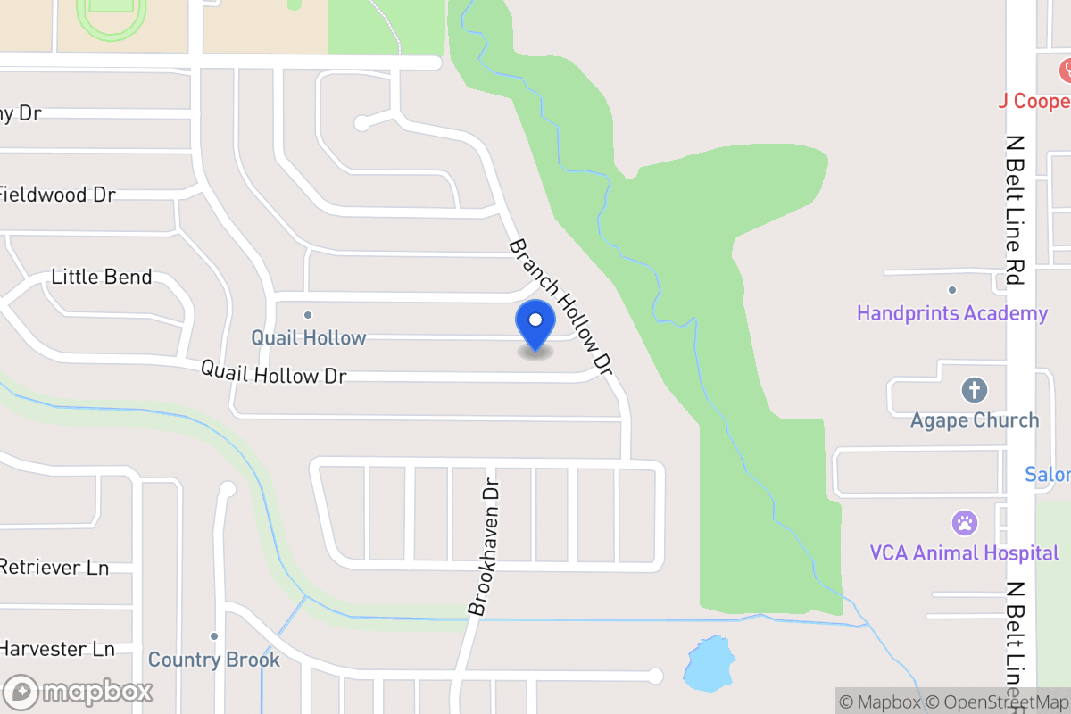 Map of 331 Quail Hollow Dr