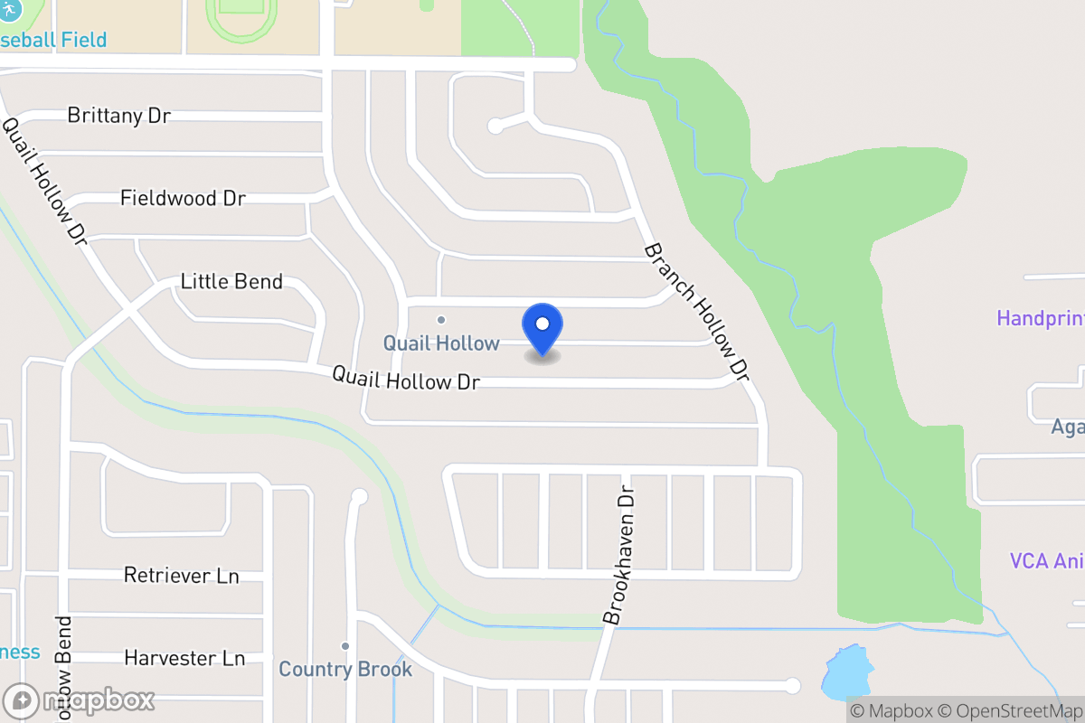 Map of 425 Quail Hollow Dr