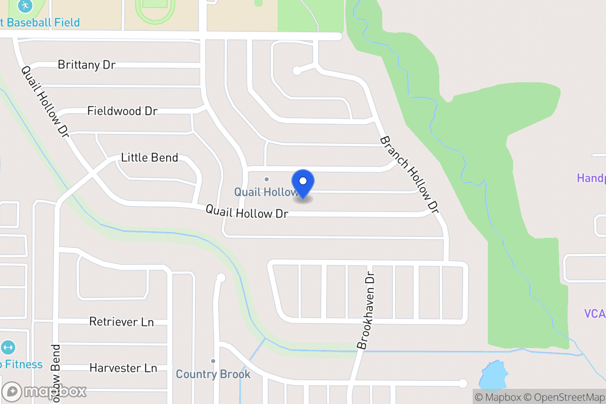 Map of 505 Quail Hollow Dr