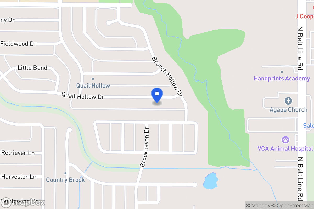 Map of 400 Quail Hollow Dr