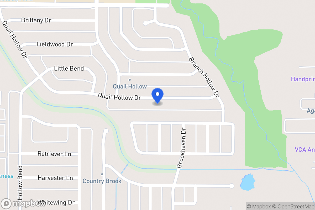 Map of 428 Quail Hollow Dr