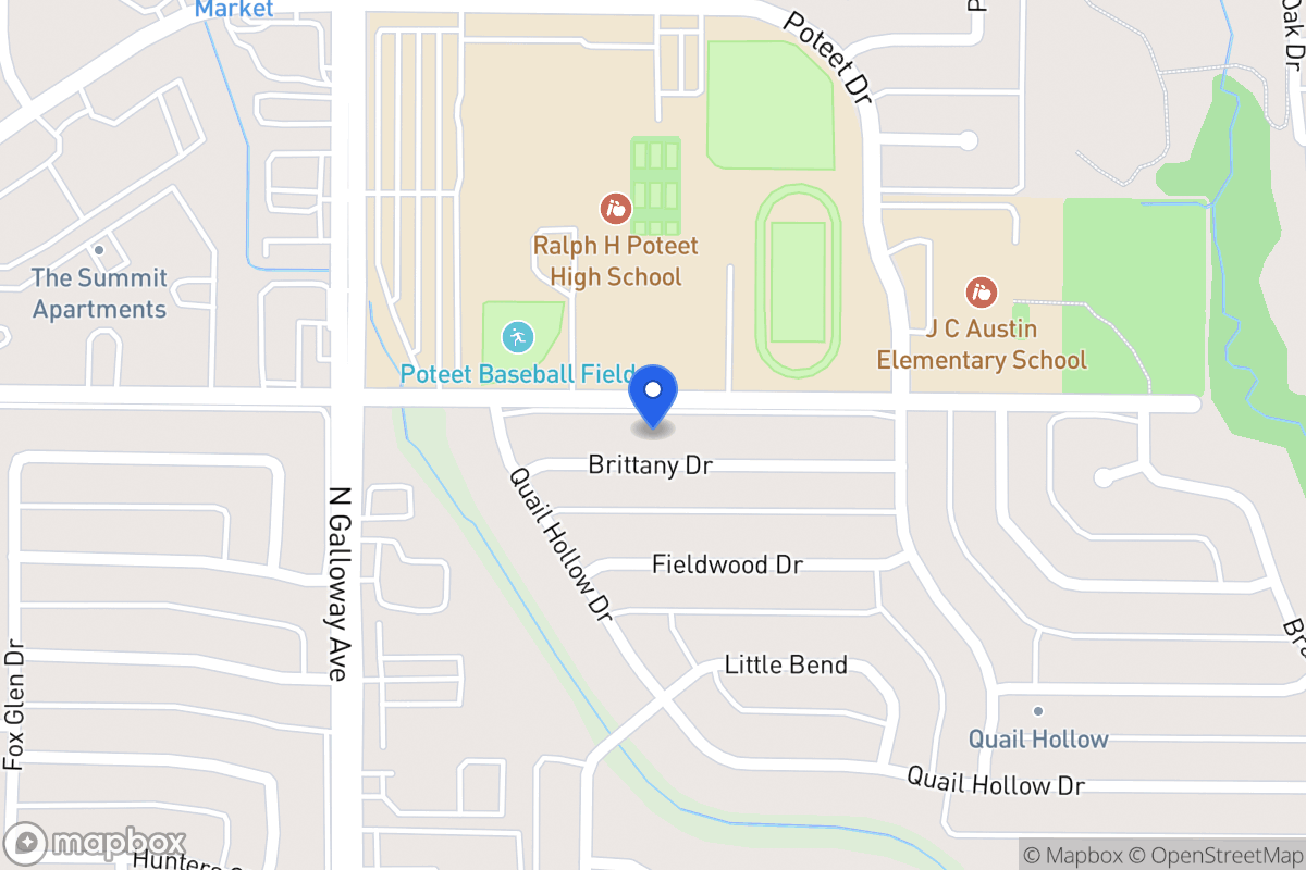 Map of 709 Brittany Dr
