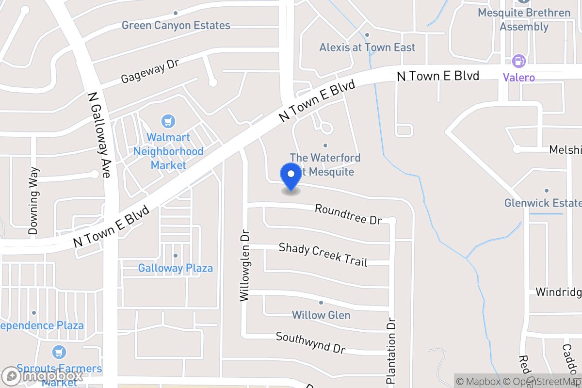 Map of 713 Roundtree Dr