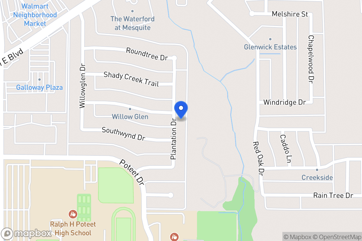 Map of 512 Plantation Dr