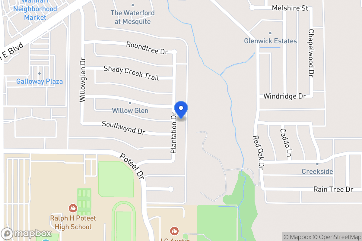 Map of 516 Plantation Dr