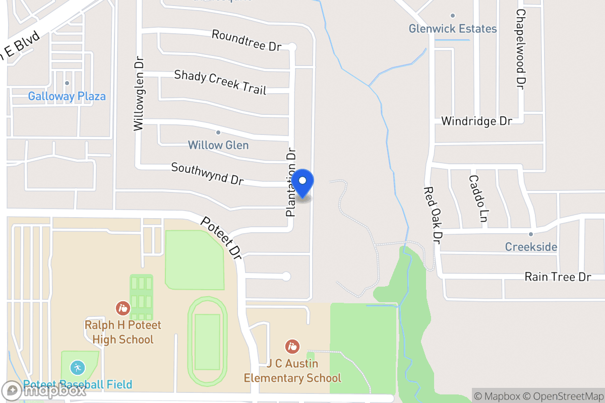 Map of 532 Plantation Dr