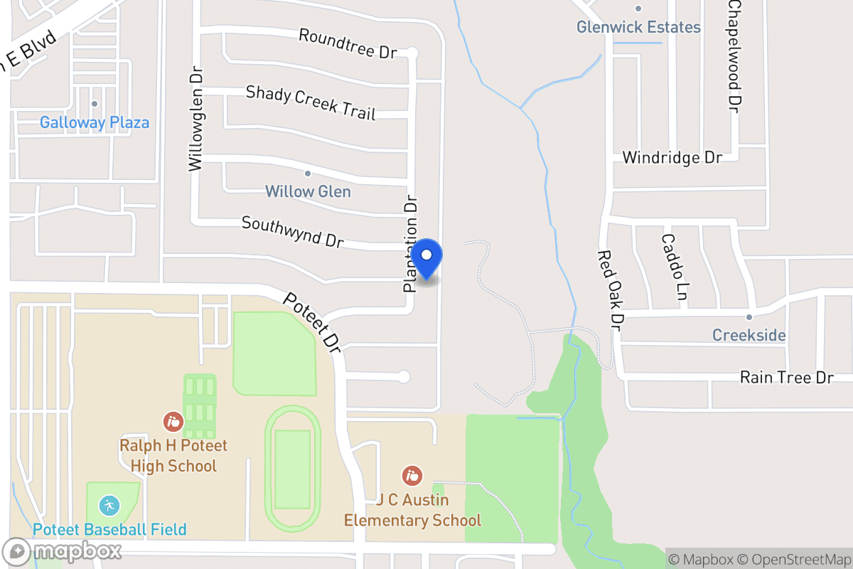 Map of 536 Plantation Dr
