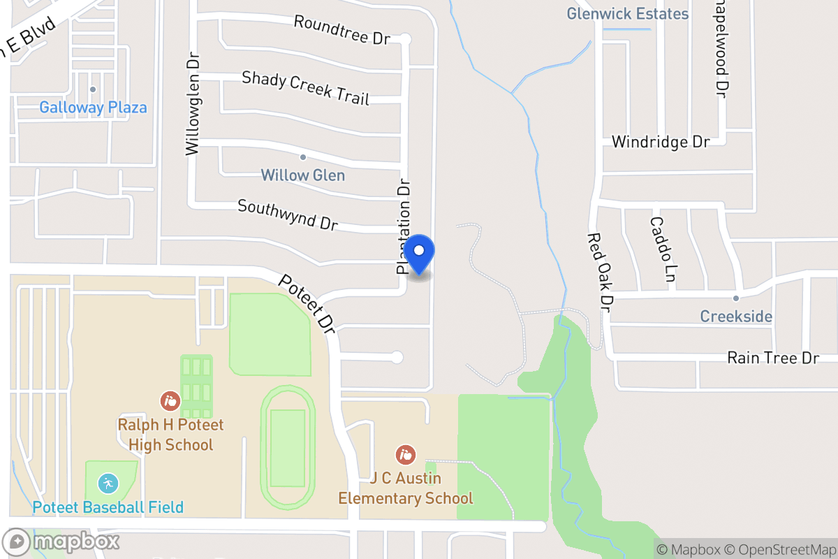 Map of 600 Plantation Dr