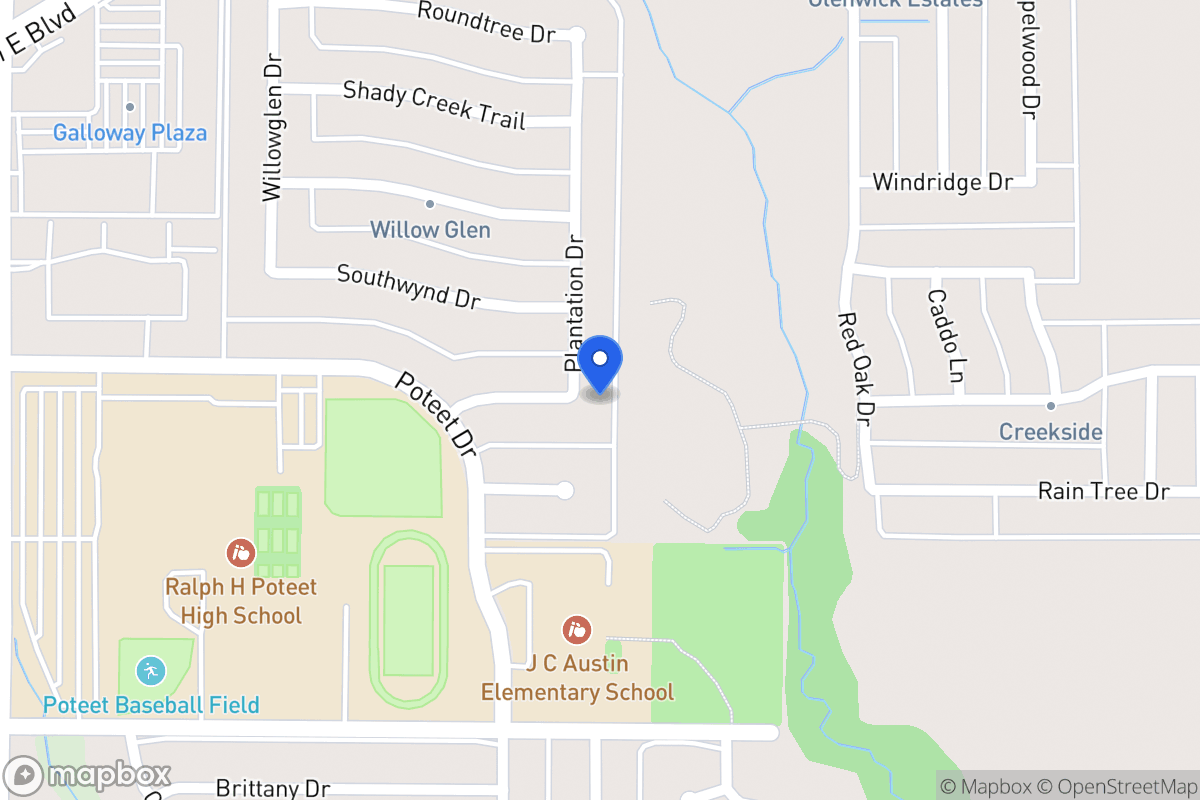 Map of 604 Plantation Dr