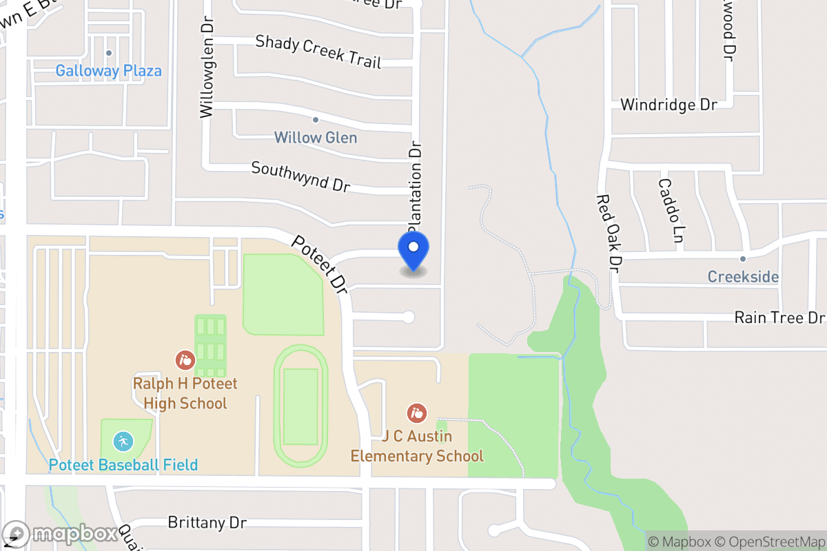 Map of 612 Plantation Dr