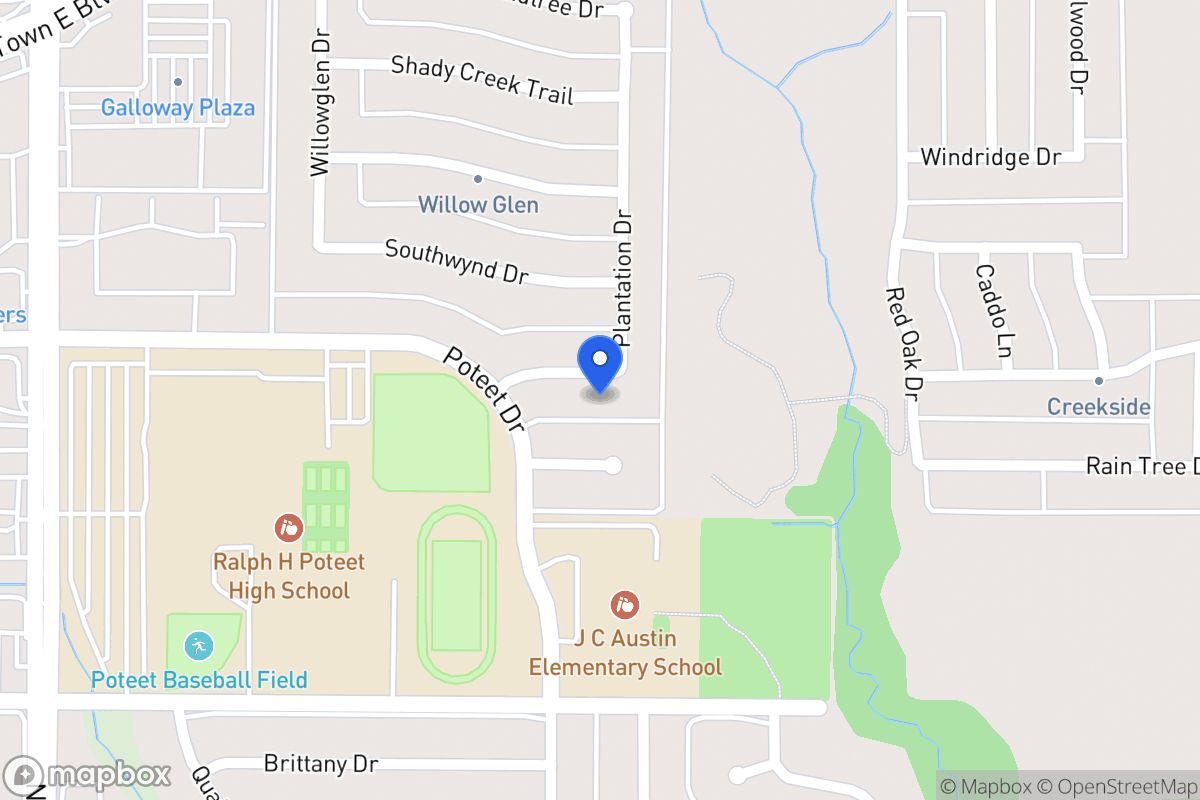 Map of 616 Plantation Dr