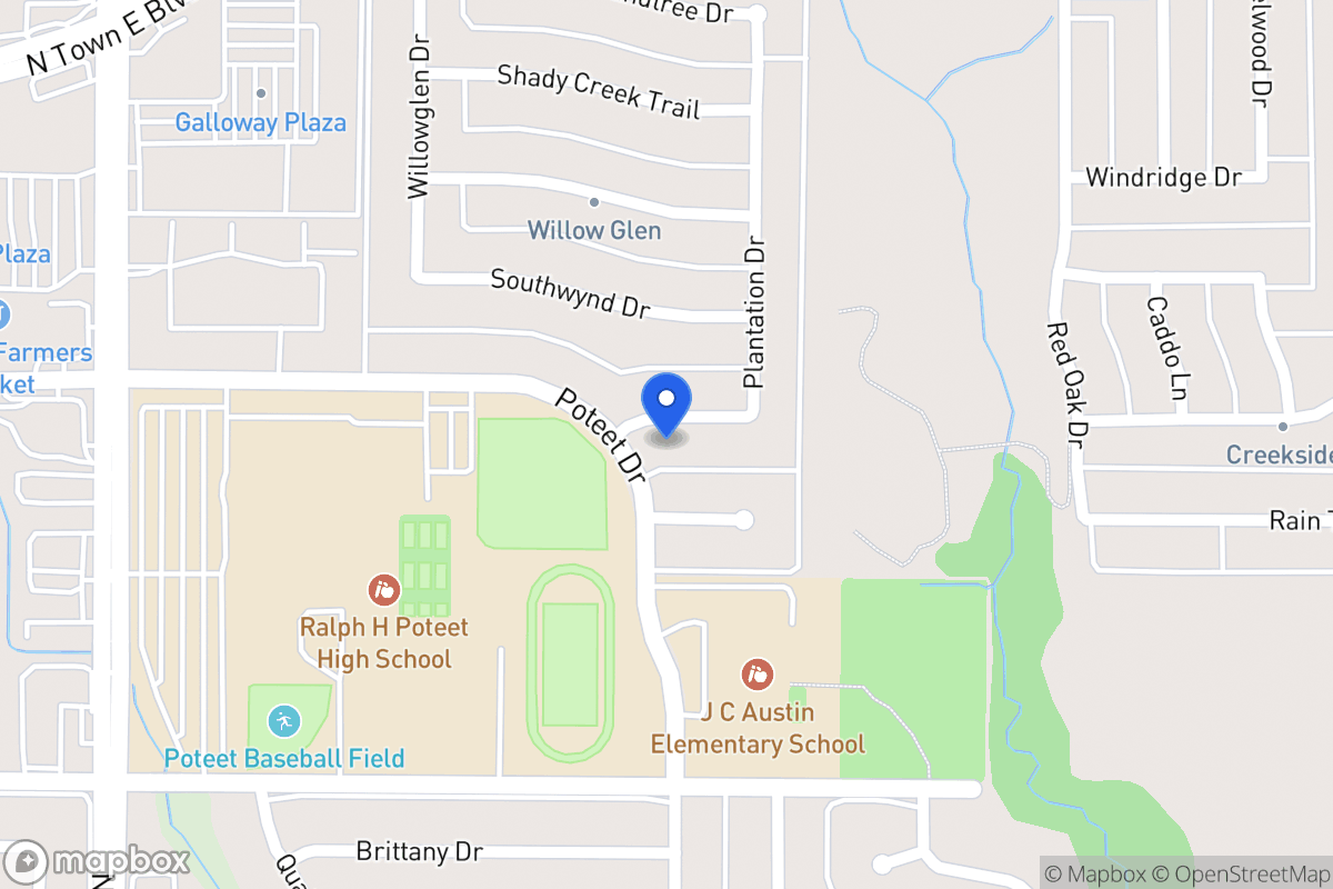 Map of 628 Plantation Dr