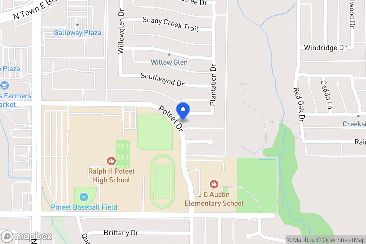 Map of 632 Plantation Dr