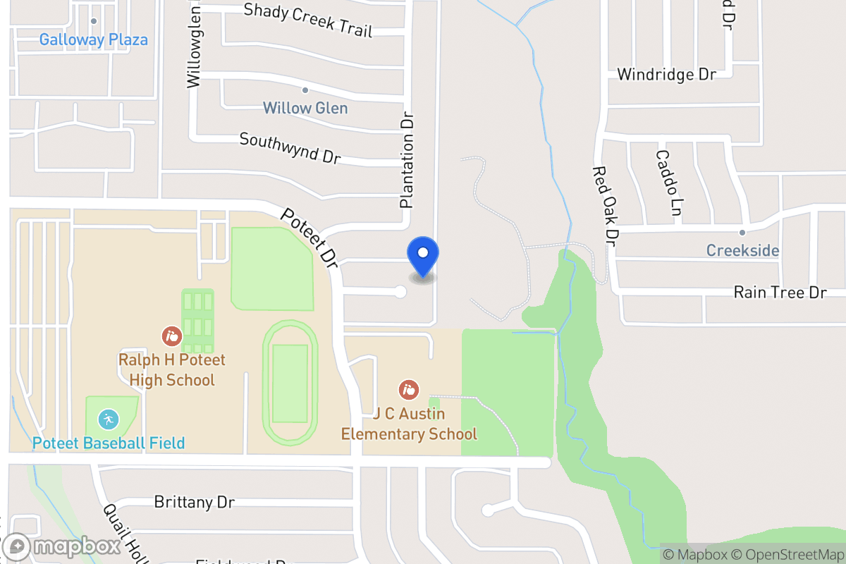 Map of 601 Shenandoah Ct