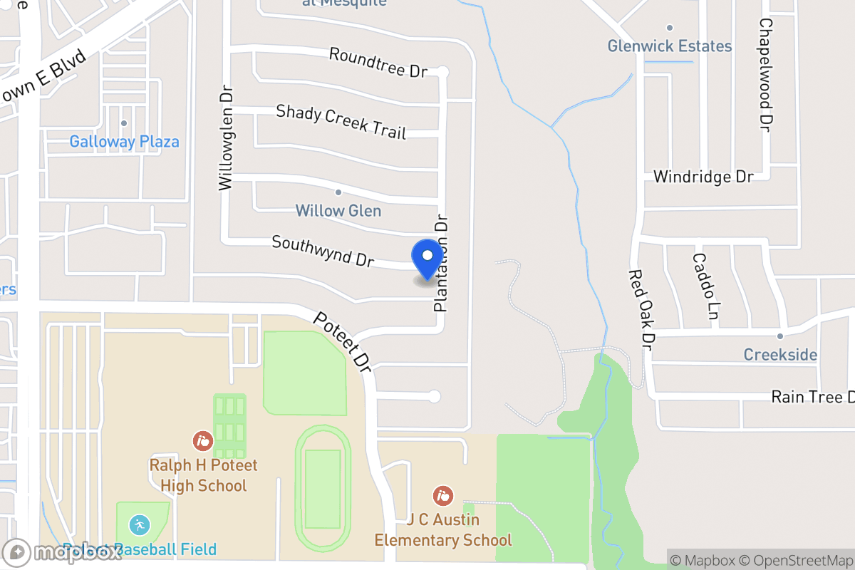 Map of 600 Southwynd Dr