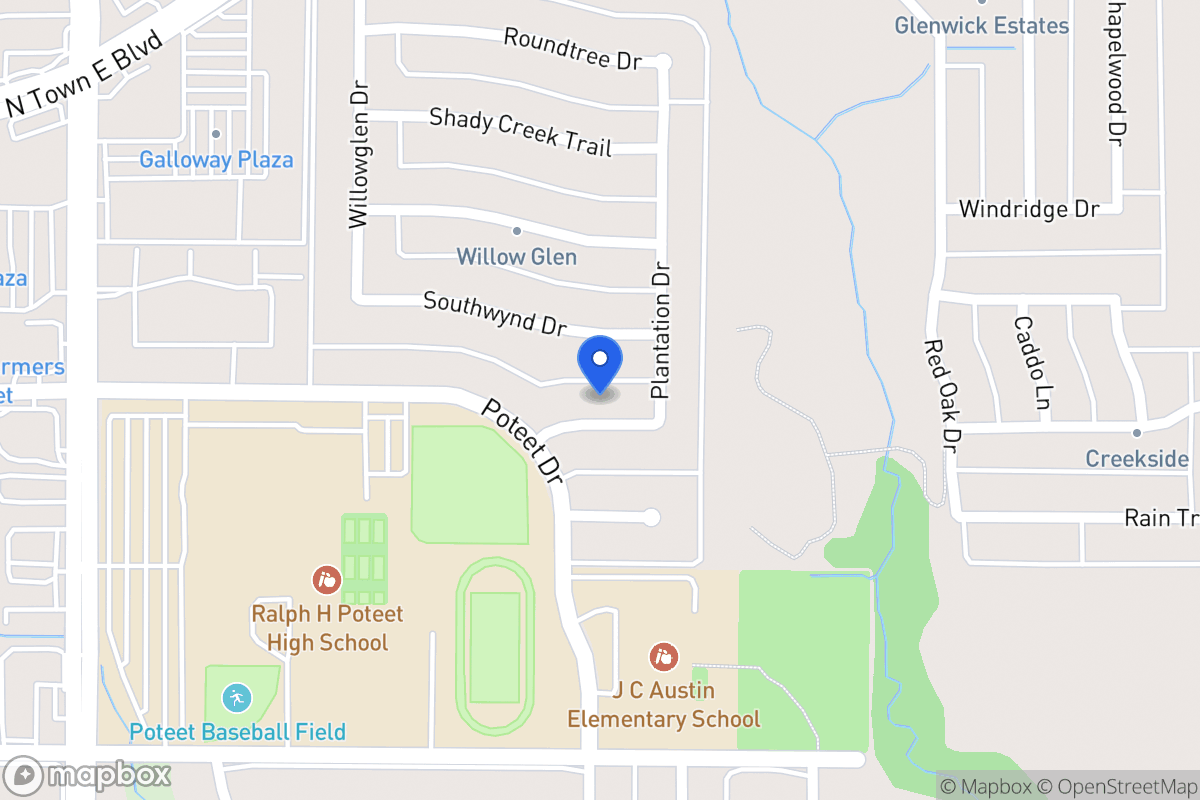 Map of 625 Plantation Dr
