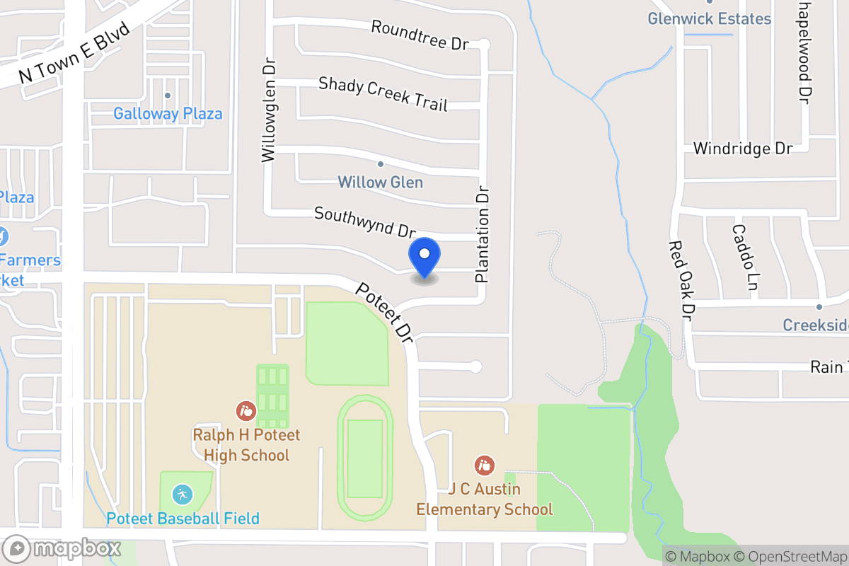 Map of 629 Plantation Dr