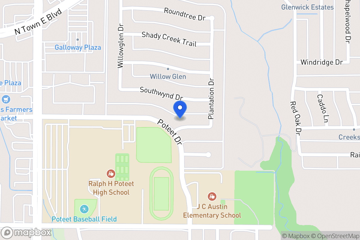 Map of 633 Plantation Dr